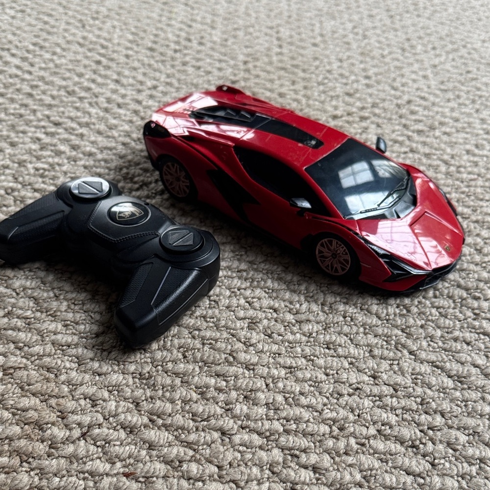 Lamborghini Red Remote Control Sports Car Toy